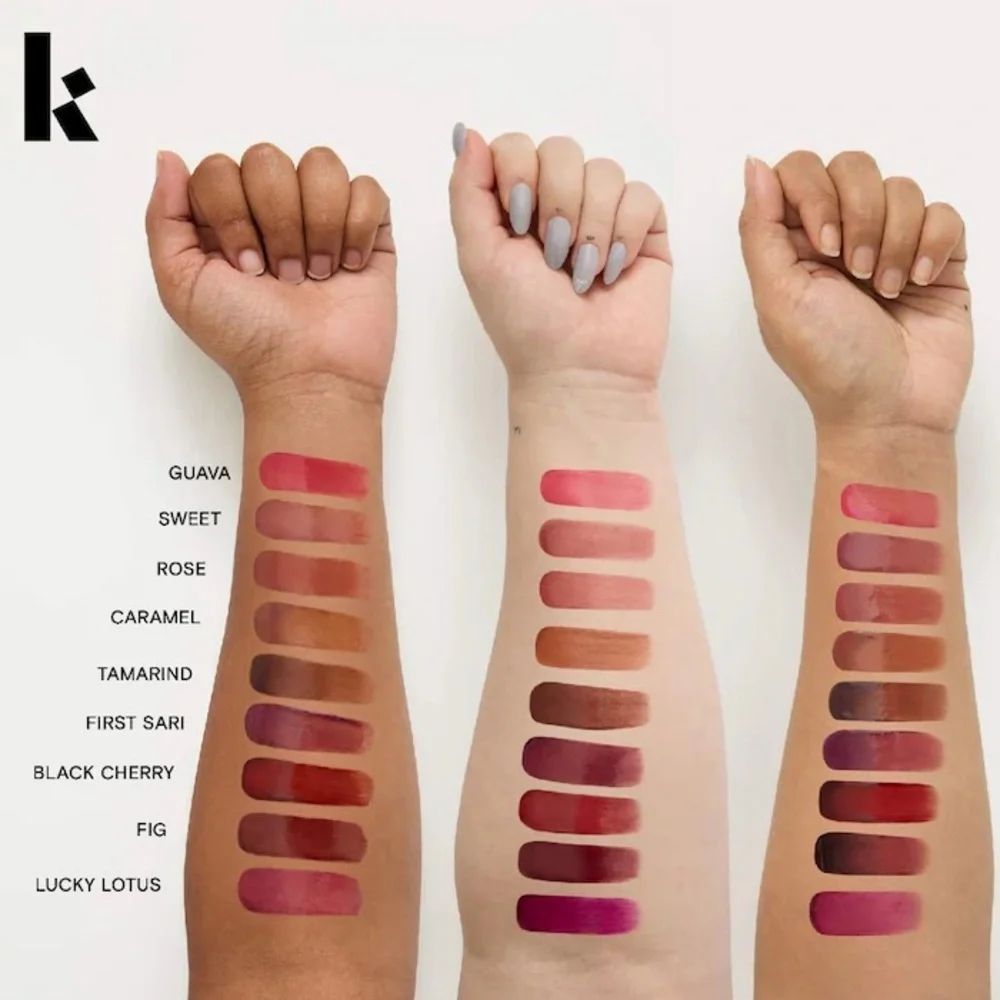 NIB Kulfi Lassi Lips Staining Long-Lasting Moisturizing Lip Oil Guava/Peony Pink